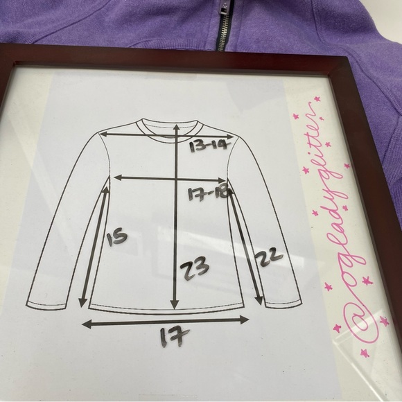 Lululemon *Sparkle* Scuba Hoodie in Purple - Picture 6 of 12